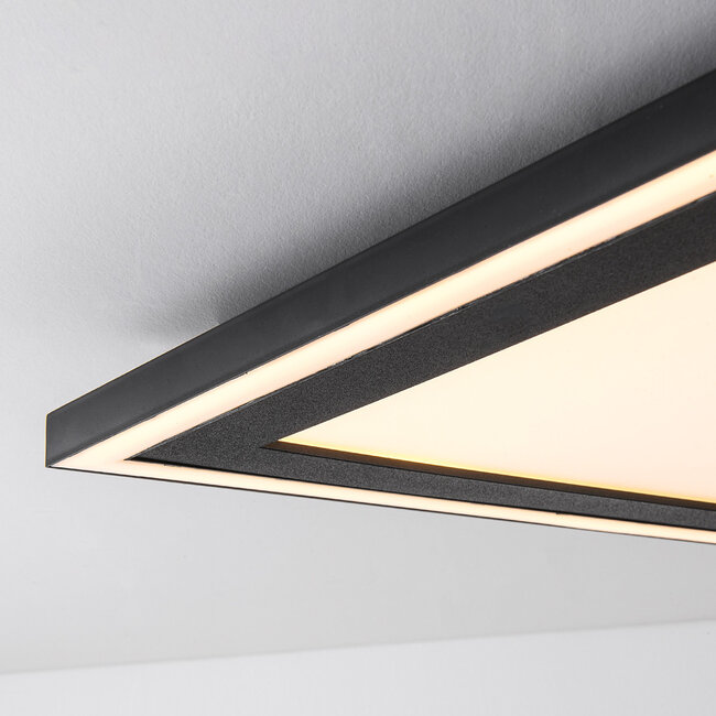 Square ceiling lamp, 3-step dimmable - Noella