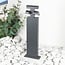 Outdoor floor lamp Jente with adjustable spotlights - anthracite with integrated LED