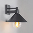 Retro wall lamp, Black