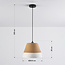 Hikari pendant lamp with cotton shade