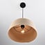 pendant light Fukuoka in cotton - neutral colour