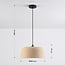 pendant light Fukuoka in cotton - neutral colour