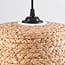 pendant light Sapporo in water hyacinth - neutral colour