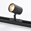 Track spotlight 1-phase Nox, 3-step dimmable, black