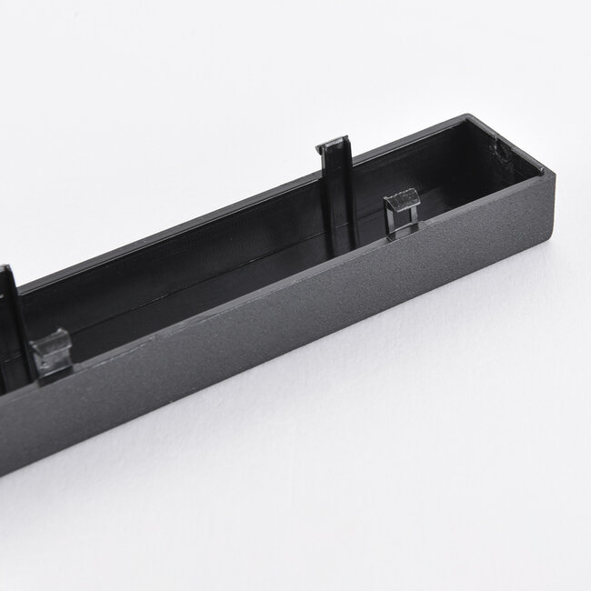 Cable shortener, Black, for single-phase rail