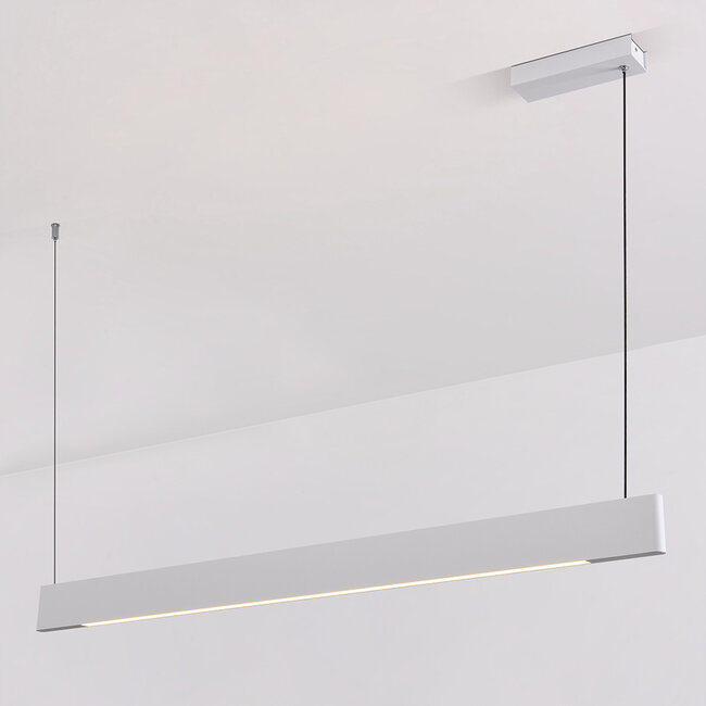 Minimalist pendant lamp with adjustable brightness Abby - White