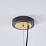 4-light pendant light Firenze - amber glass