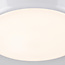 White flush ceiling lights Ø25.5 cm with emergency unit, sensor and CCT switch 3000/4000/6000K