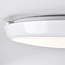 White flush ceiling lights Ø25.5 cm with emergency unit, sensor and CCT switch 3000/4000/6000K
