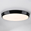 Black flush ceiling lights Ø35.2 cm with emergency unit - CCT switch 3000K/4000K/6000K