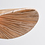 Hanging lamp with raffia paper Ø58 cm - Bahan