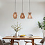 Bohemian pendant lamp made of braided rope - Intan