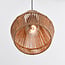 Intan 3-light pendant light - rope