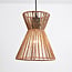 Intan 3-light pendant light - rope