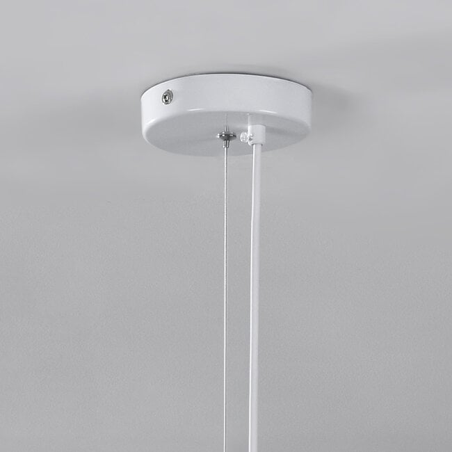 pendant light Urban Stone - white stone effect