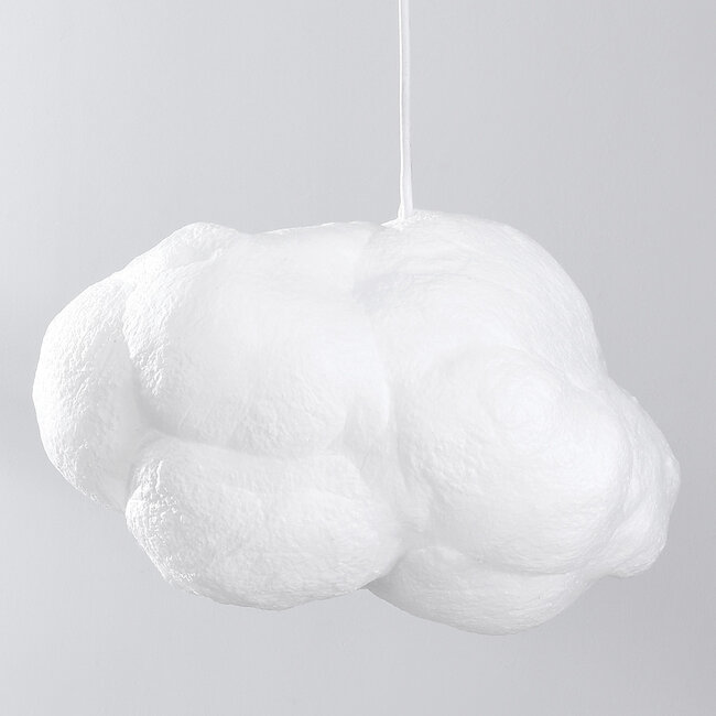 White cloud-shaped pendant lamp Kumo 30 cm – cloud lamp