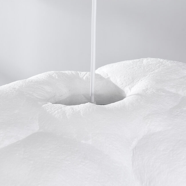 Kumo cloud shaped pendant light medium - white
