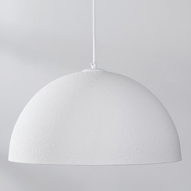 pendant light Sabi - white stone effect