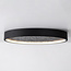 3-step dimmable ceiling lamp, Black with grey stone effect, Ø40, 18W