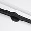 Sliding bathroom mirror light Optix in black