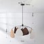 pendant light Floare - three-colour linen