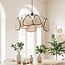 pendant light Floare - rattan