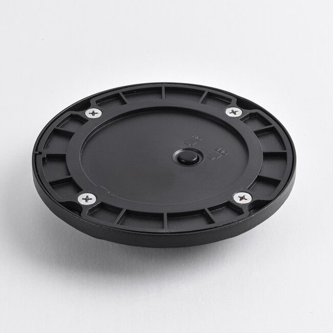 Solar surface-mounted outdoor spotlight Solarion 3000K (warm white) - black