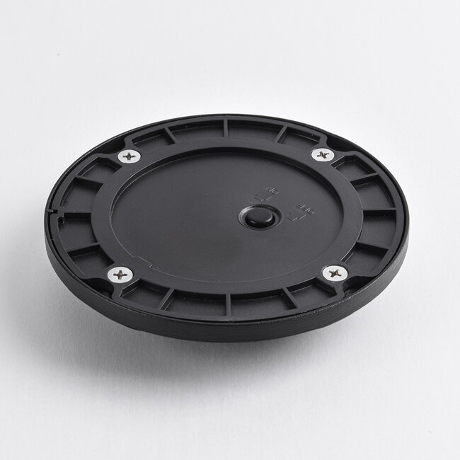 Solar surface-mounted spotlight for outdoor use Solarion 3000K (Warm white) - Black