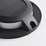 Solar surface-mounted outdoor spotlight Solarion 3000K (warm white) - black