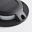 Solar surface-mounted spotlight for outdoor use Solarion 3000K (Warm white) - Black