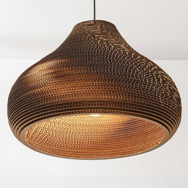 Cardboard pendant lamp Ø60 cm - Veela