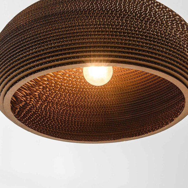 Cardboard pendant lamp Ø60 cm - Veela