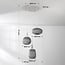 Zensa 3-light pendant light - white paper fibre