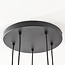 Illumine 5-light cord pendant - black