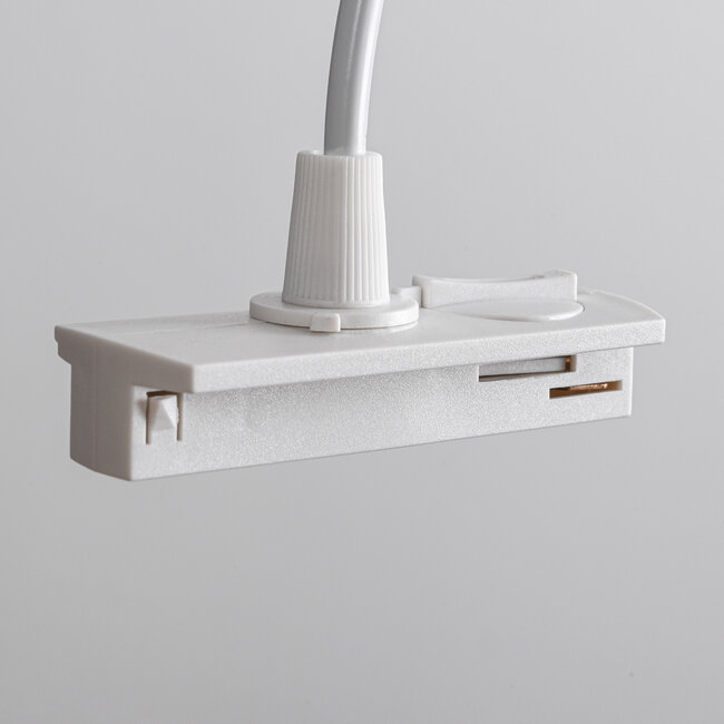 1-phase rail tube pendant lamp Simon - white