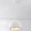pendant light Iro - white stone effect