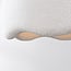 pendant light Iro - white stone effect
