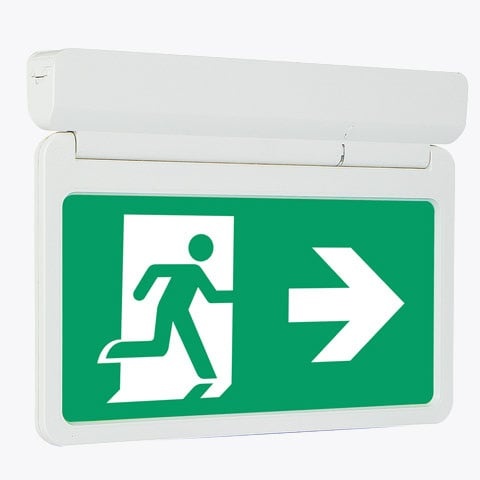 Emergency lighting with self-test