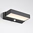 Outdoor wall light Onyx with sensor black with integrated LED