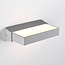 Outdoor wall light Onyx with sensor - silver