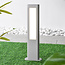 Outdoor floor lamp Stein - silver