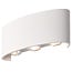 Modern design Sena outdoor wall light - white