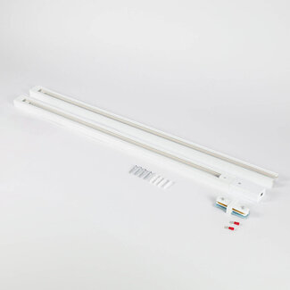 1.5 metre Starter set for single-phase Track lighting - White