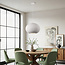 Modern Wabi-Sabi pendant lamp with stone effect Sora Ø47 cm - White