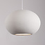 Modern Wabi-Sabi pendant lamp with stone effect Sora Ø47 cm - White