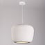 pendant light Kumo - white stone effect
