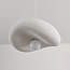 Wabi-Sabi Kawa pendant lamp with White stone effect - 40 x 36 cm