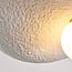 pendant light Kawa - white stone effect