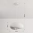 pendant light Kawa - white stone effect
