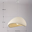Wabi-Sabi Yume pendant lamp with sand beige stone effect - 60 x 50 cm